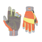 CLC Flex Grip Hi-Visibility Work Gloves 