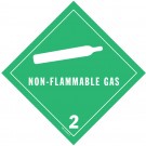 D.O.T. Non-Flammable Class 2 Placard