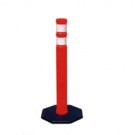 JBC 42" Open Top Two Channel Delineator Post (Base not Included) 
