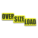 3-piece Magnetic Oversize Load Sign