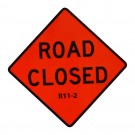 R11-2 Road Closed Roll-Up Sign