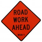 W20-1 Road Work Ahead Roll-Up Sign