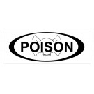Poison Decal