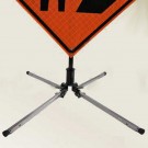 Traffix #22700 USH Single Spring, Aluminum Leg Sign Stand 