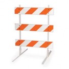 Type III Barricade HI - 48" (Wood & Metal)