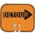 M4-10R RIGHT ARROW DETOUR